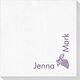 Corner Text with Grapes Deville Napkins Image 1 of 2